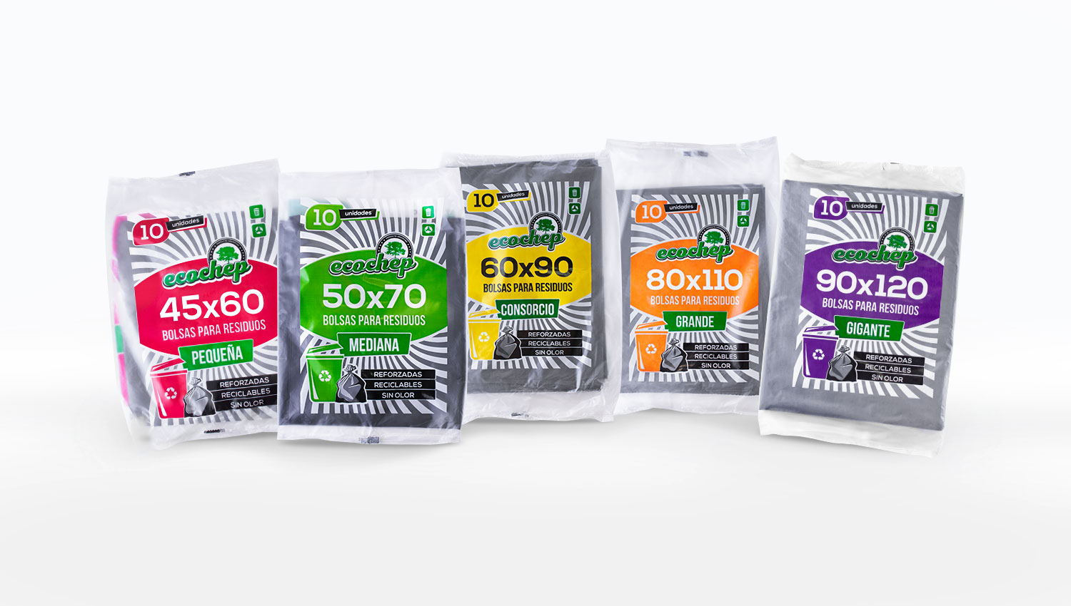 Ecochep Argentina - Bolsas para residuos en sobre.